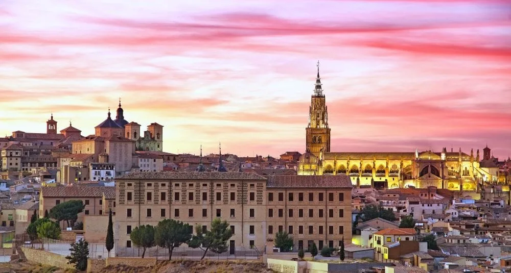 Where Gothic Grandeur Meets Heavenly Art: The Majestic Cathedral of Toledo.