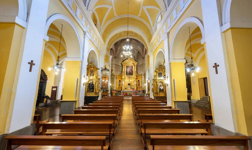 church of santo tomé toledo interior