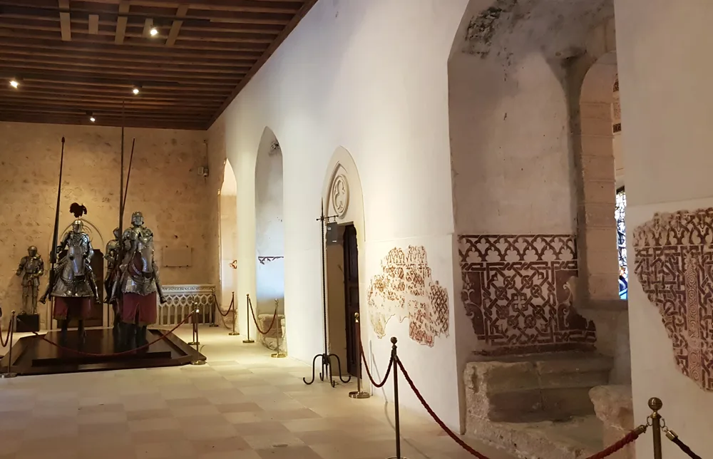 The Hall of the double windows or "Sala de Ajimeces" in the Alcazar castle of Segovia