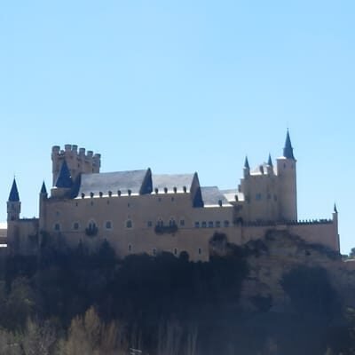 The Alcázar of Segovia: A Fairytale Fortress Rising Above the Spanish Landscape, Echoing Tales of Royalty and Chivalry on Your Weekend Break in Spain.