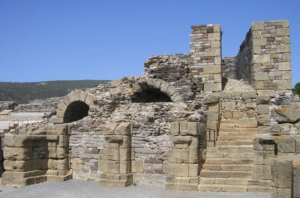 Echoes of Antiquity: The Theater of Baelo Claudia, where the voices of Roman actors once carried through the Andalusian air, entertaining a cosmopolitan audience.