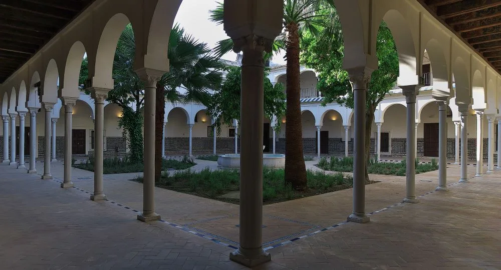 Courtyard of the Royal Monastery of Santa Clara, Sevilla