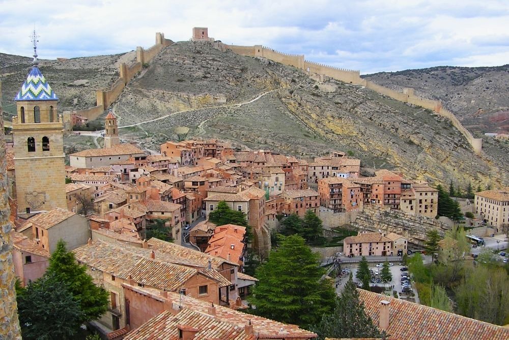 View of Albarracín, Teruel, Spain [Edited Photograph]. Credit: Makinal. Licensed under CC BY-SA 3.0 Unported. 