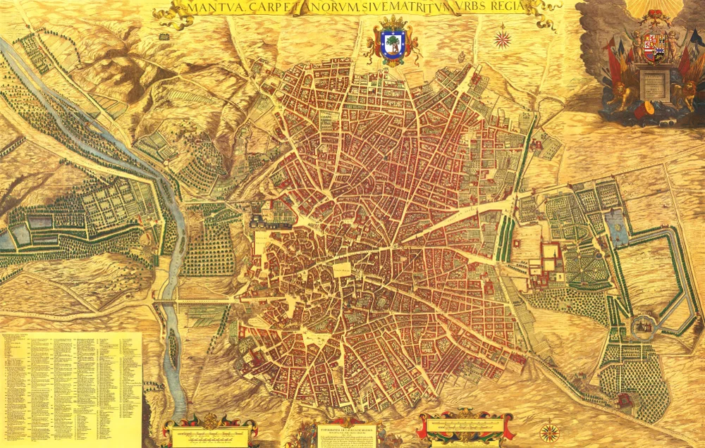 Pedro Teixeira: Mantua Carpetatorum sive Matritum Urbs Regia (Map of Madrid) (1656) Madrid History Museum.