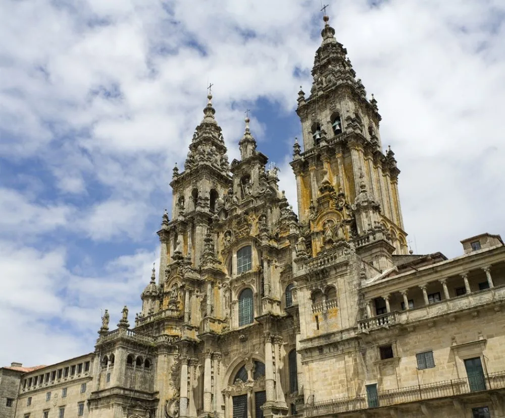 The Majestic Santiago de Compostela Cathedral: A Testament to Architectural Grandeur at the Heart of the Pilgrimage Route, El Camino.