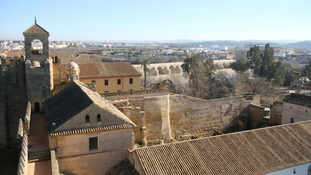 Alcázar of the Christian Monarchs, Córdoba, Spain [Edited Photograph]. Credit: José Luiz Bernardes Ribeiro. Licensed under CC BY-SA 3.0. 