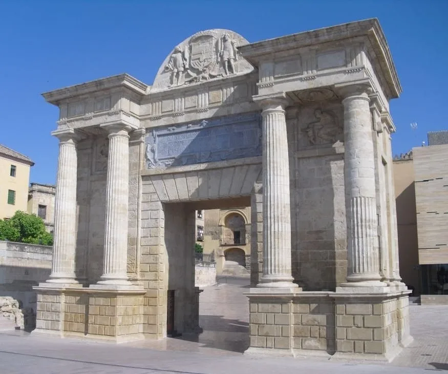 Gateway to History: The Puerta del Puente of Córdoba, a Renaissance Monument Celebrating Spain's Rich Cultural Tapestry.