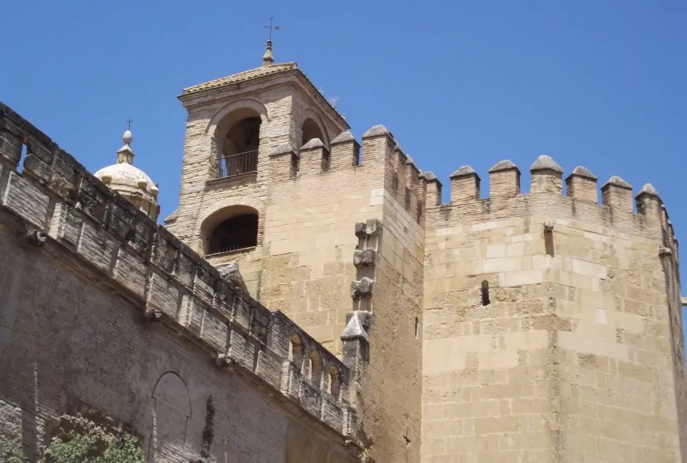 Majestic Past: Córdoba city walls-The Tower of Homage at the Alcázar of the Christian Monarchs, Córdoba, Spain
