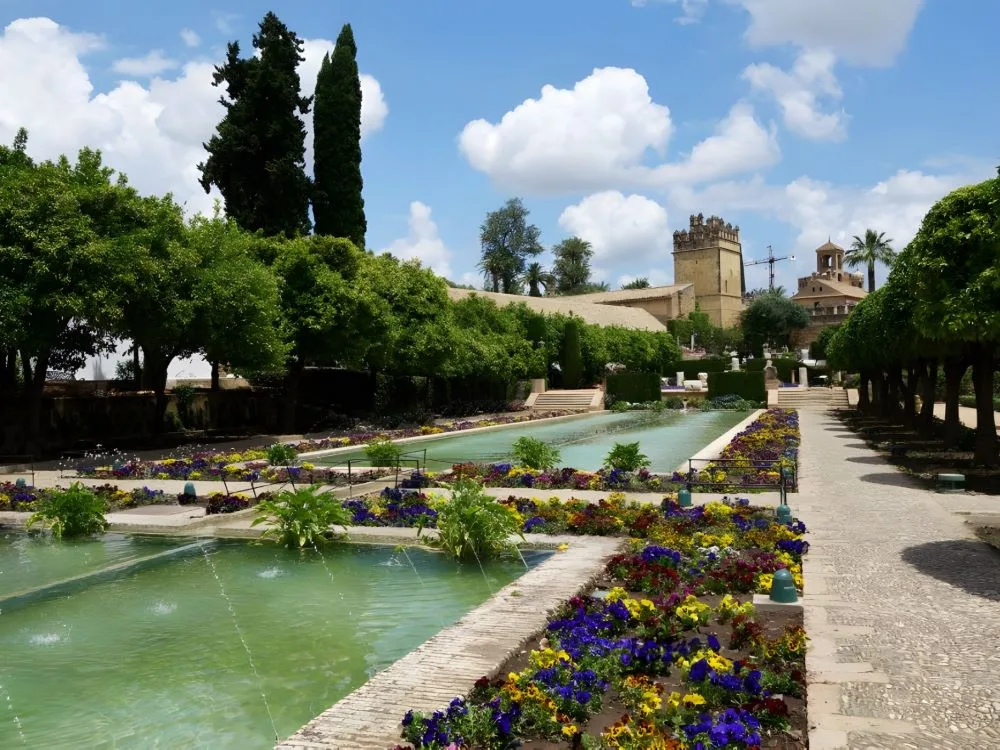 The Alcázar de los Reyes Cristianos in Córdoba: A fortress of history where the echoes of Spanish monarchs whisper among gardens and ancient walls.