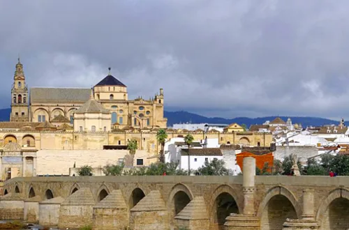 A serene day in Córdoba, Spain, where history and modernity blend under the warm sun.