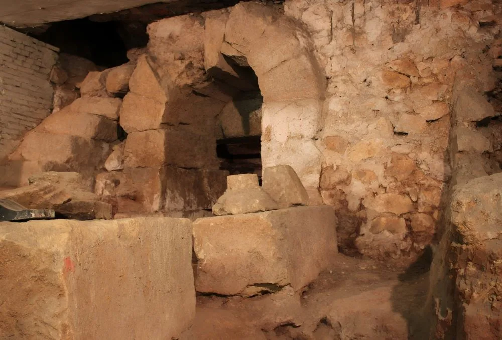 The Hipogeo de la Diputación in Córdoba, Spain, is a Roman-era burial chamber