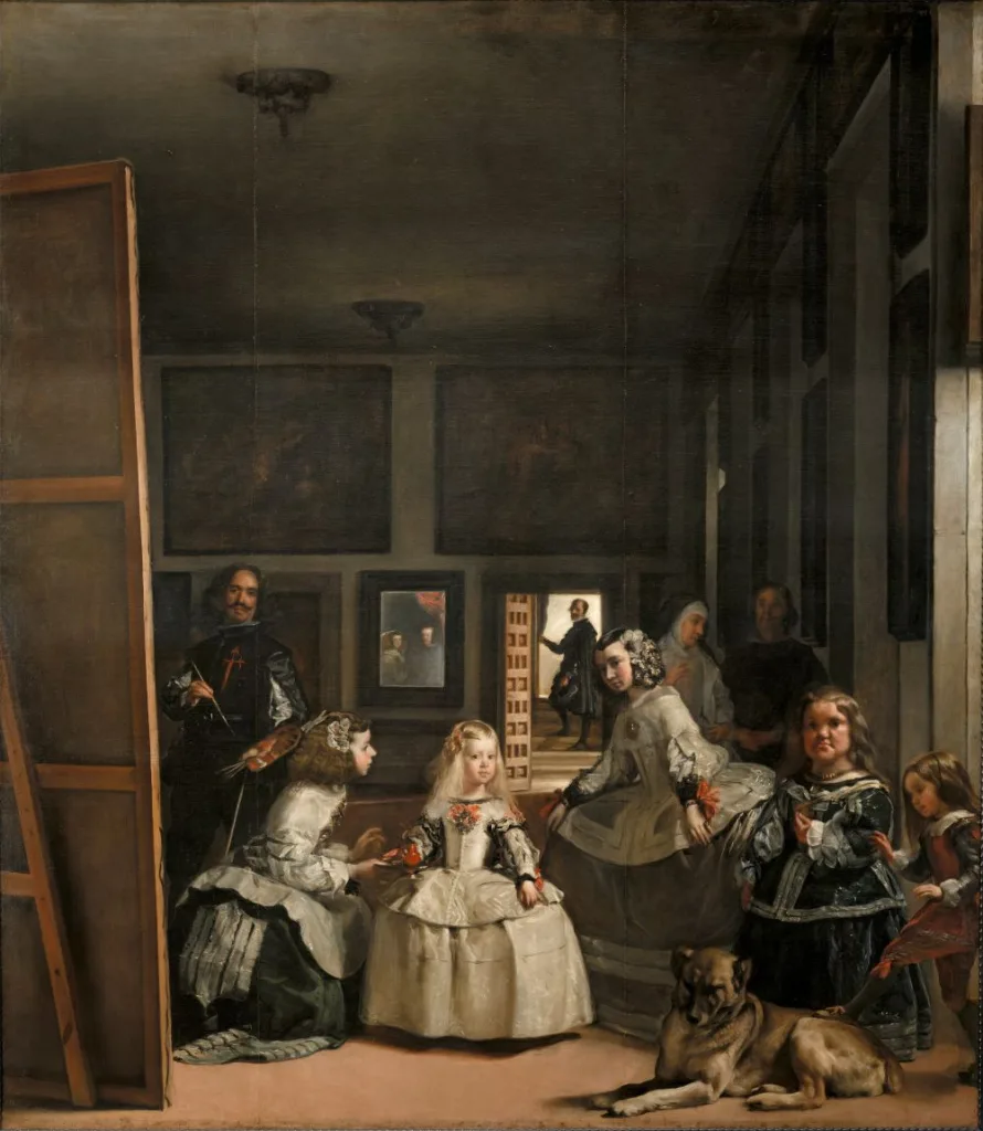 Diego Velázquez: Las Meninas (1656) oil on canvas, El Prado Museum, Madrid.