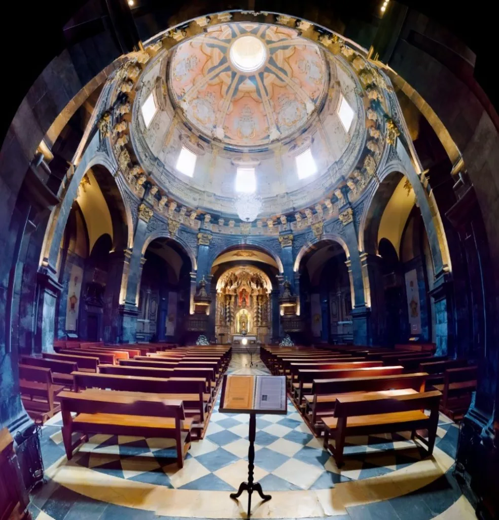 Interior of the Basilica of Loyola