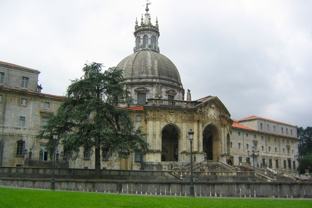 Sanctuary of Loyola, General View, Azpeitia, Basque Country, Spain [Edited Photograph]. Credit: Txo. Licensed under CC BY-SA 3.0 and GFDL.