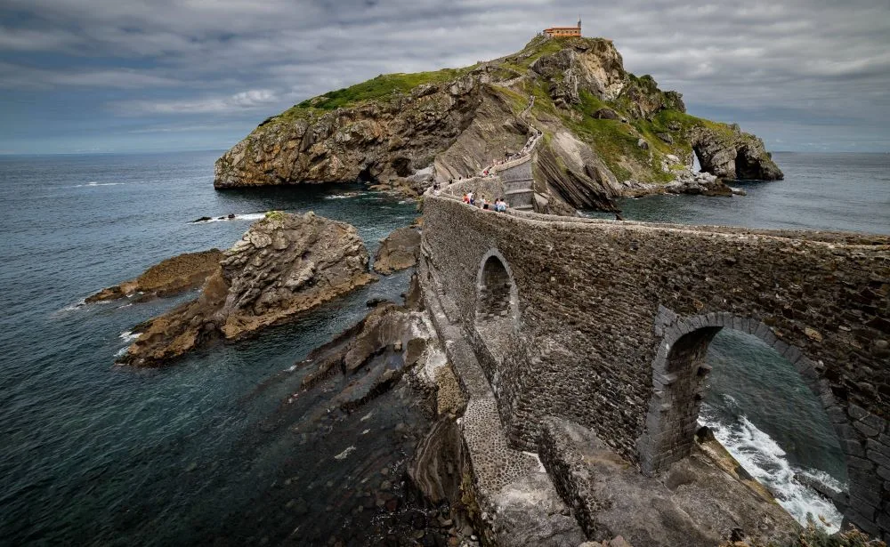 1.	San Juan de Gaztelugatxe, Biscay, Basque Country, Spain [Photograph]. Credit: Pixiwiki. Wikimedia Commons. Licensed under CC BY-SA 4.0.